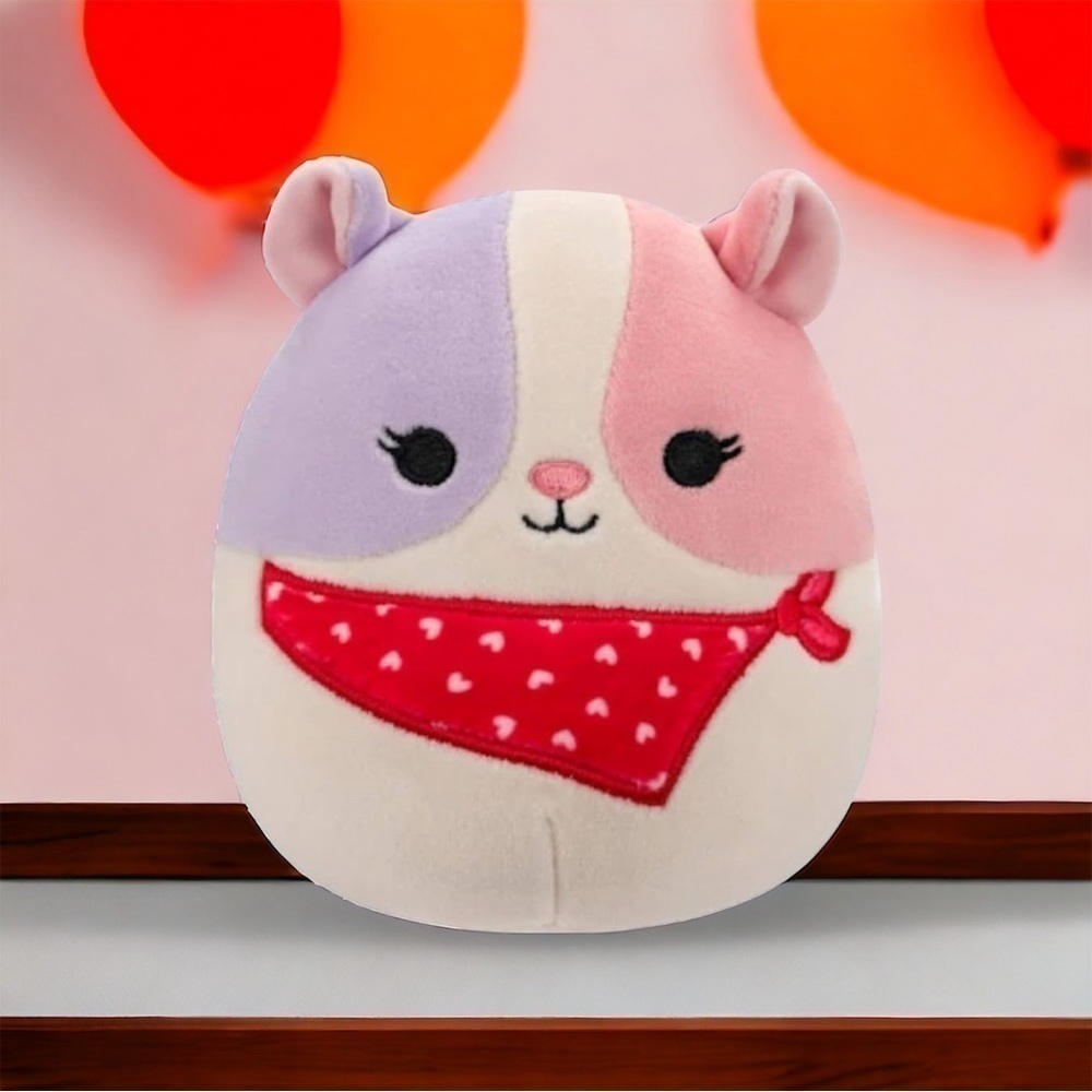 12in Niven The Guinea Pig with Bandana squishmallow (NWT)